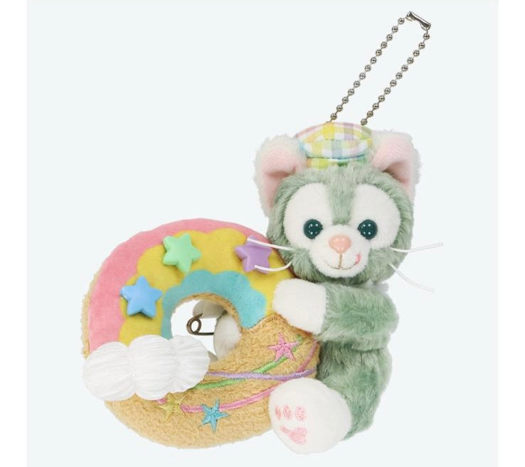 TDR - Duffy & Friends "Filled with Joy" Collection x Gelatoni Plush Keychain (Release Date: July 3, 2025)
