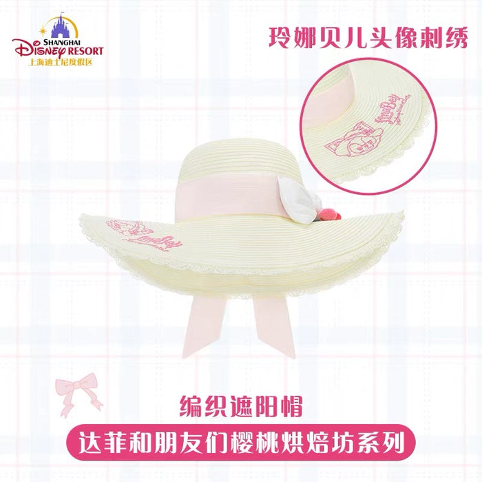 SHDL - 2026 Duffy & Friends Cherry Bakery Collection x LinaBell Straw Hat for Adults (Release Date: Jul 8, 2026)