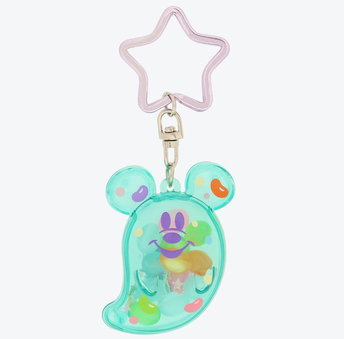 TDR - 2026 Disney Halloween x Mickey & Minnie Mouse 'Scared Ghost & Pumpkin Lantern Collection x Keychains Set of 2 (Release Date: Sept 15, 2026)