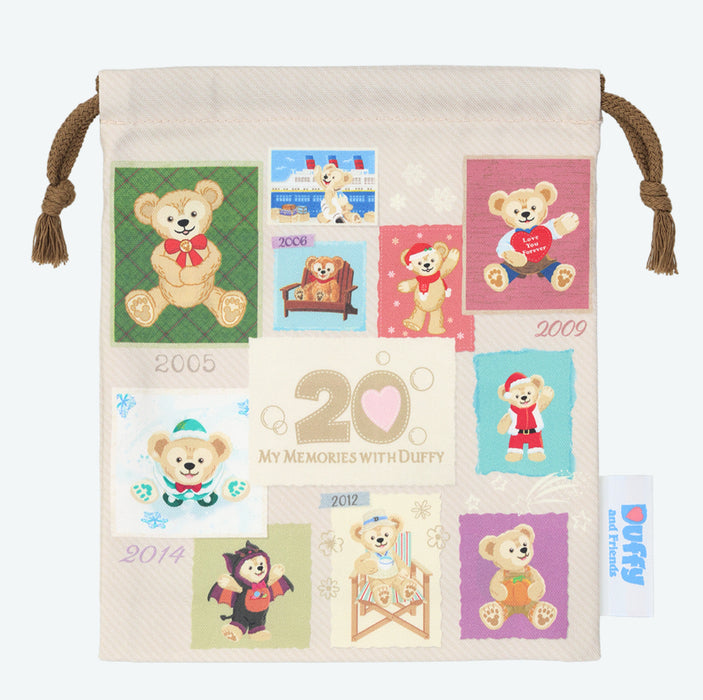 TDR - 20 Memories with Duffy Collection x Drawstring Bags Set of 2 (Release Date: Dec 18, 2025)