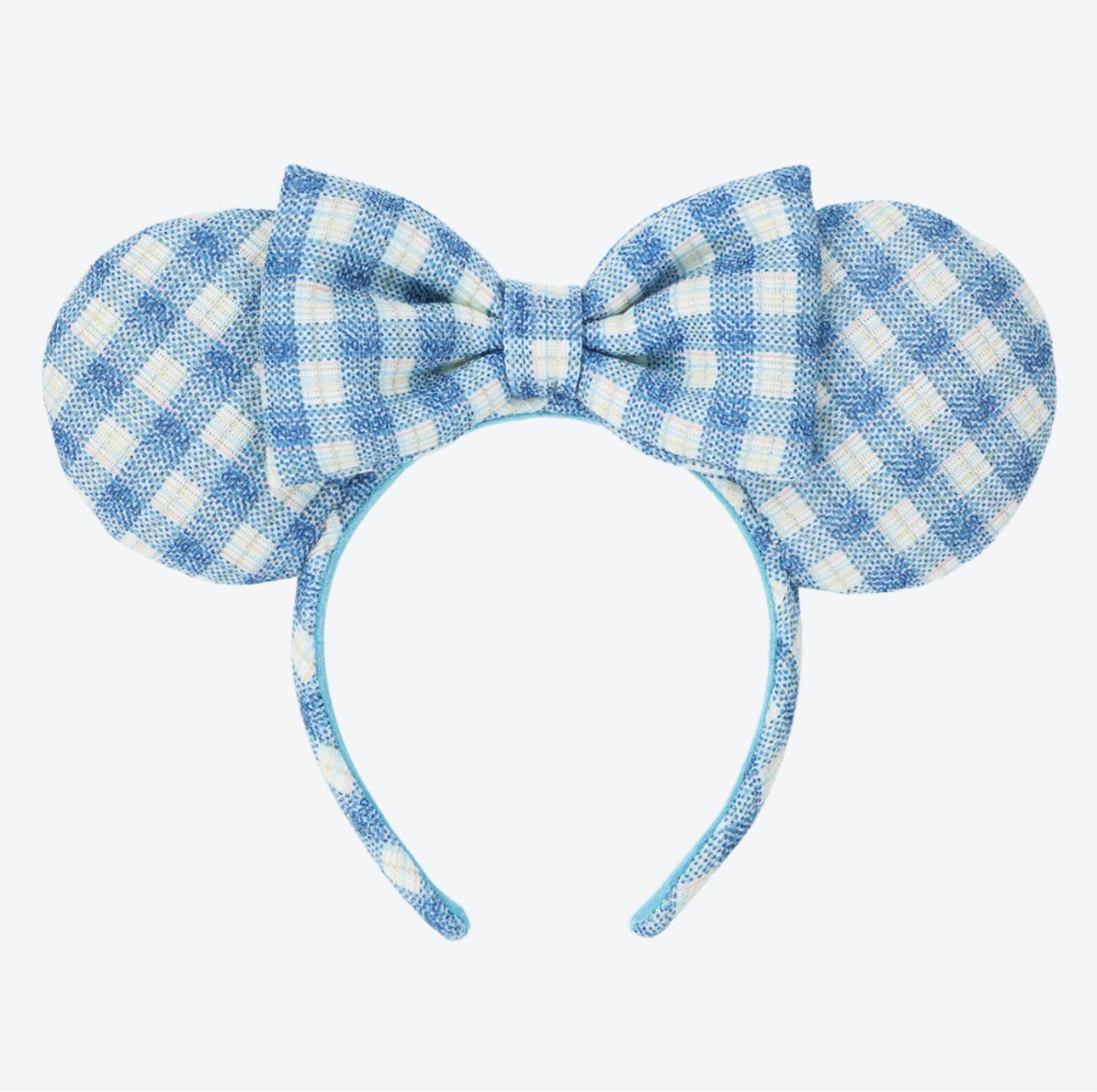 TDR - Minnie Mouse Checkered Ear Headband Color: Blue (Release Date: Mar 5, 2026)