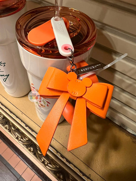 DLR/WDW - 2026 Disney Starbucks Fall Collection x Minnie Pumpkin Tumbler with Charm