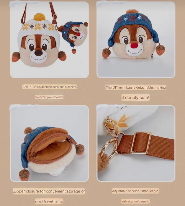 SHDS - 2026 Chip & Dale Fair Isle Winter Collection x Chip & Dale Mini Shoulder Bag (Release Date: Oct 20, 2026)