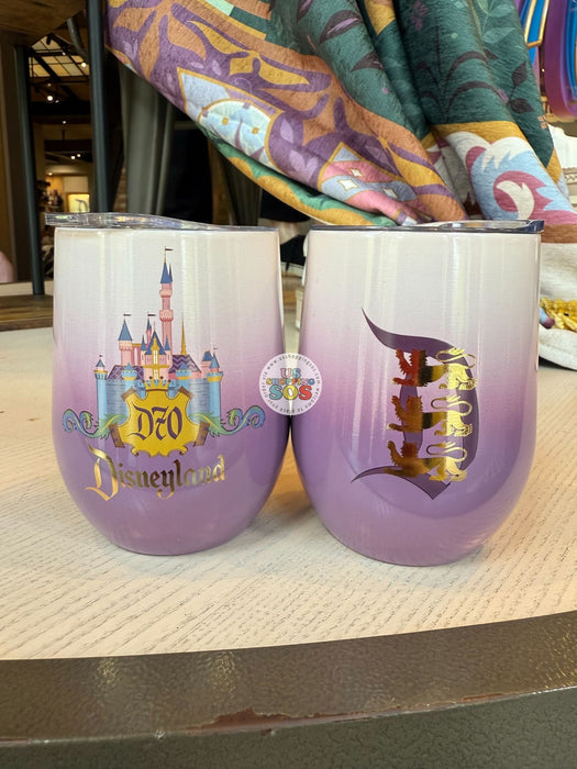 DLR - Disneyland 70th Castle  - Stemless Wine Tumbler