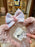 HKDL - ShellieMay Iridescent Bow Ear Headband with Veil