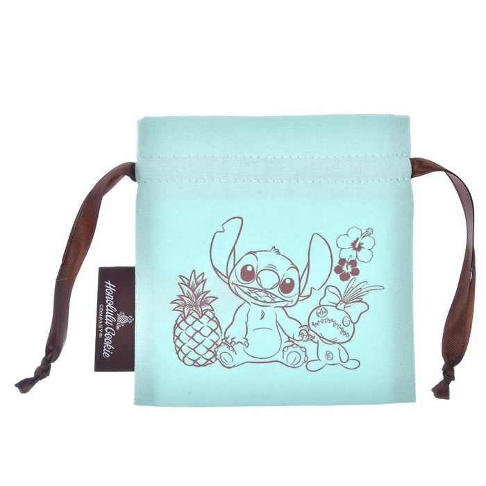 JDS - [Honolulu Cookie Company] 2026 Stitch & Scrump Pineapple Cookie with Drawstring