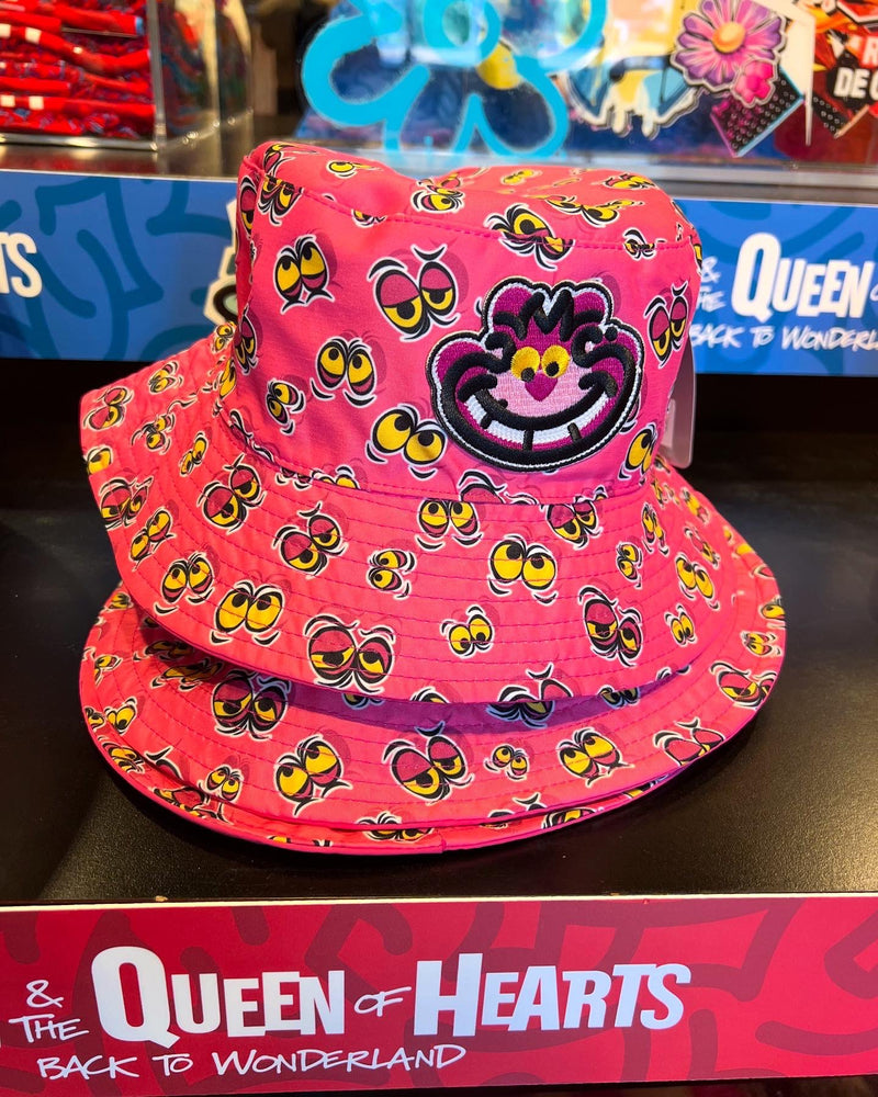 DLP - Alice & The Queen of Hearts Back to Wonderland x Cheshire Cat Bucket Hat for Adults