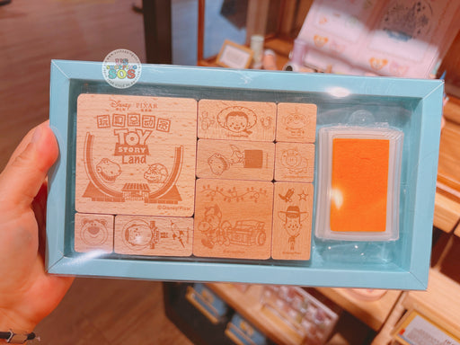SHDL - Toy Story Wooden Stamps & Stamp Pad Set