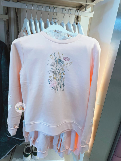 DLP - Disneyland Paris Tinker Bell Pastel Floral Sweatshirt for Adults