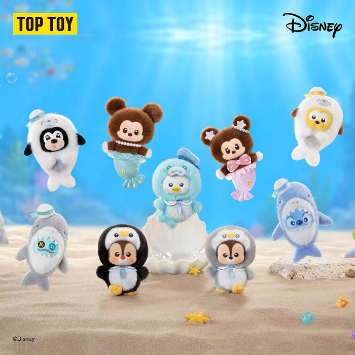 China Exclusive Top Toy - 2026 Disney Characters Deep Sea Tales Plush Keychain Blind Box (Release Date: Oct 23, 2026)