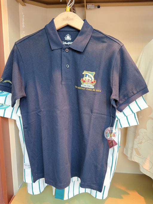 HKDL - 20th Anniversary Since 2005 Mickey Mouse Polo Shirt for Adults