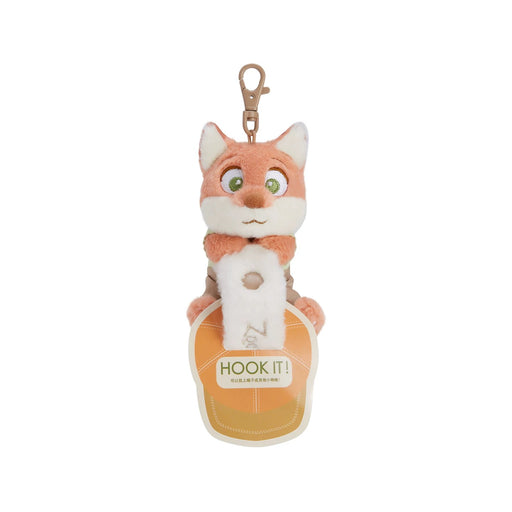 SHDS - 2025 Cute & Moving Fall Collection x Nick Wilde Fluffy ‘Hook It’ Plush Keychain (Release Date: Aug 26, 2025)