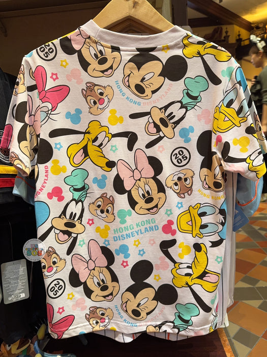HKDL - Mickey Mouse and Friends All Over Print T Shirt (Adults)