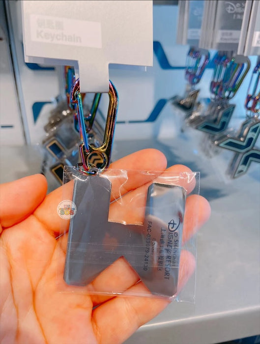 SHDL - Tron Lightcycle Power Run Mickey Mouse Alphabet Keychain x W