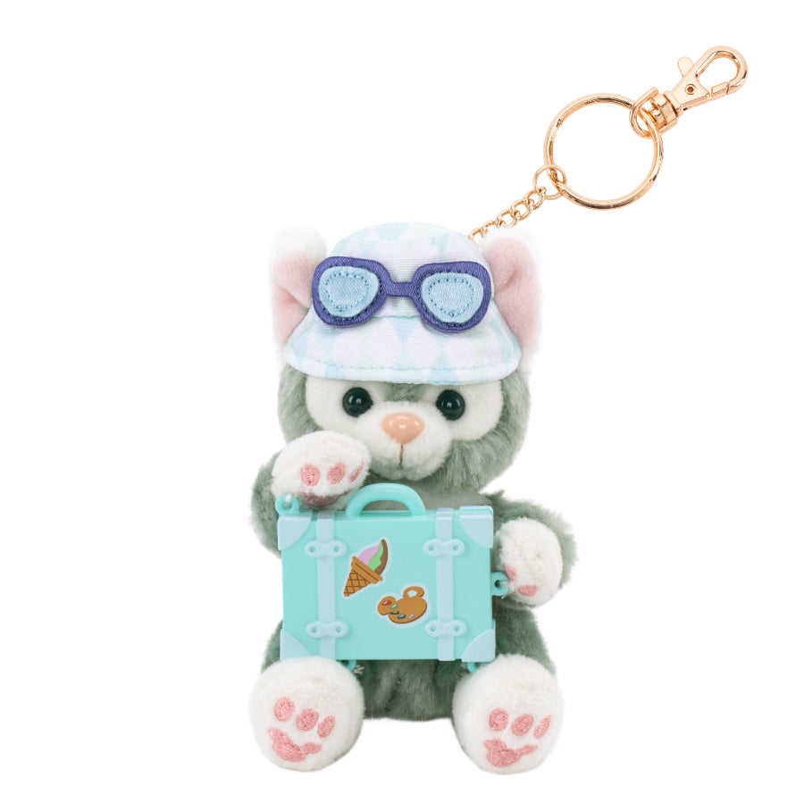 HKDL - 2026 Duffy and Friends Travelers Collection x Gelatoni Plush Keychain