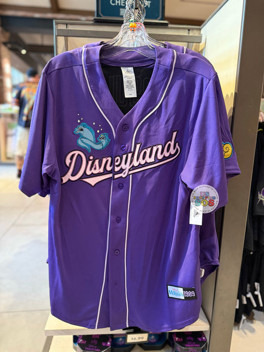 DLR/WDW - Disney Villains - Park Logo Ursula Baseball Jersey (Adult)