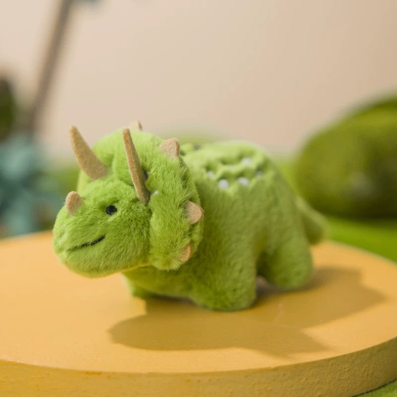 Universal Studio Beijing - Jurassic World x Triceratops Plush Keychain