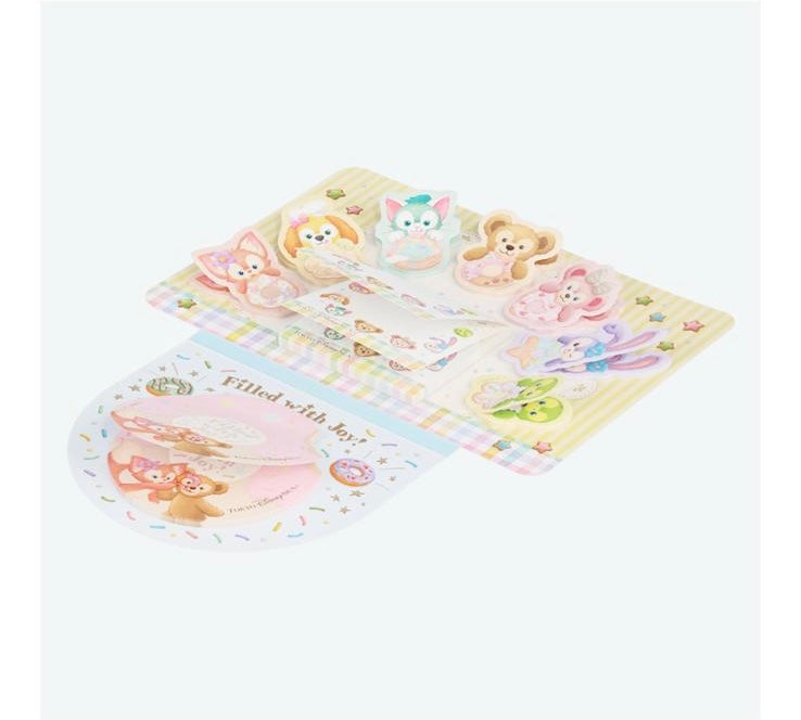 TDR - Duffy & Friends "Filled with Joy" Collection x Sticky Notes and Memos Set (Release Date: July 3, 2025)