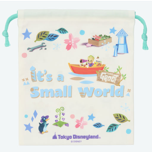 TDR - "It's a Small World with Groot x Marvel" Collection x Drawstring Bag (Release Date: Dec 26, 2025)