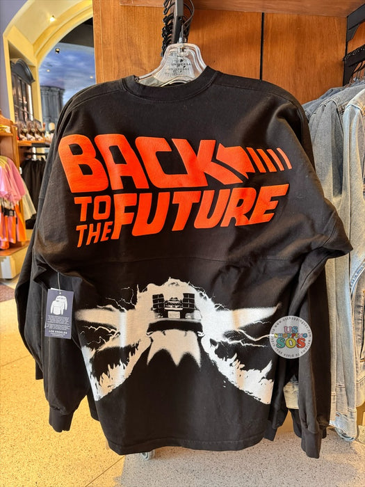 Universal Studios - Back to the Future - Spirit Jersey Black Pullover (Adult)