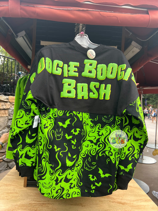 DLR - Oogie Boogie Bash 2023 - Spirit Jersey Black/Green All-Over-Print Pullover (Adult)