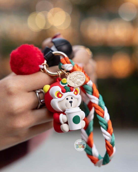 Starbucks Hong Kong- 2026 Lion Dance Bag Charm