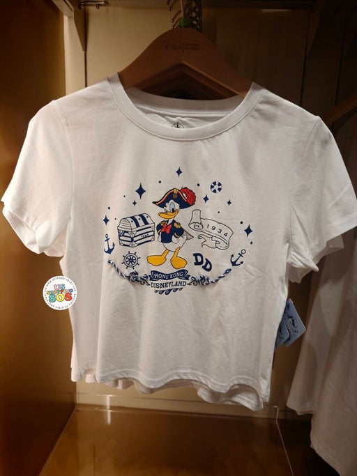 HKDL - 2026 Donald Duck Birthday Collection x Donald Duck "Pirate Hat" T Shirt for Adults