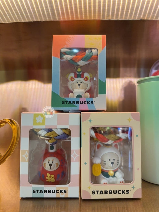 Starbucks Hong Kong- 2026 Daruma Bag Charm