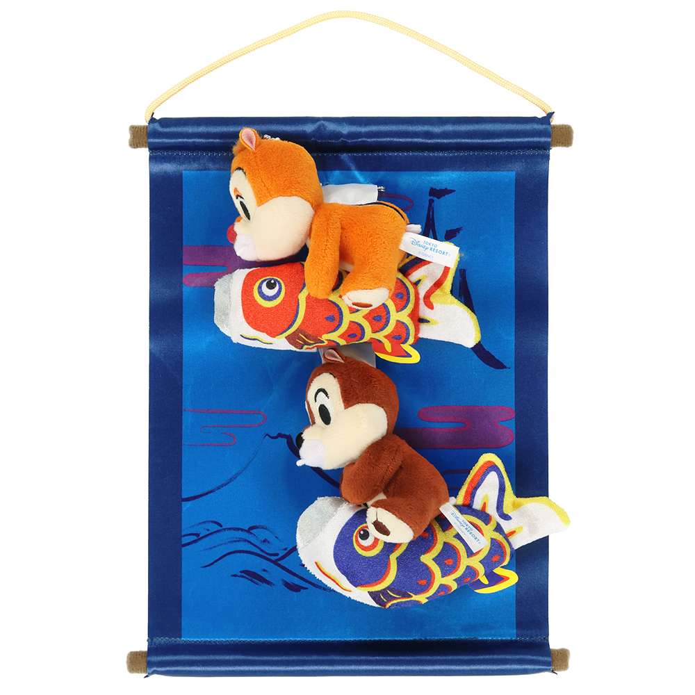 TDR - Japan Children's Day/ Kodomo no hi x Chip & Dale Plush Keychains Set