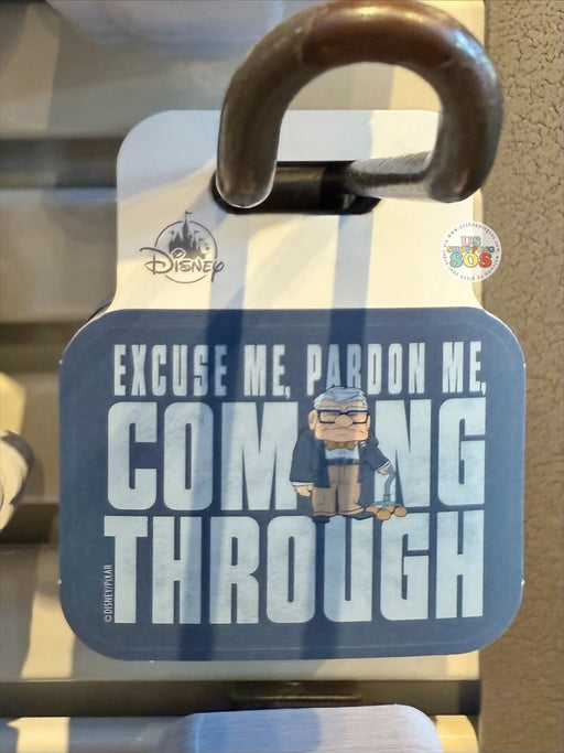 DLR/WDW - Vinyl Decals 2026 -  Up Carl “Excuse Me, Pardon Me, Coming through”
