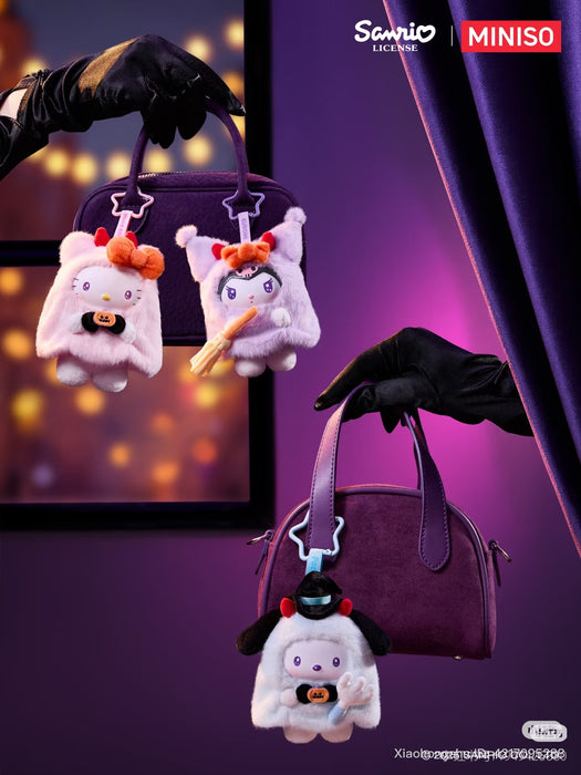 MINISO - Sanrio Characters ‘Halloween 2025’ Vinyl Plush Pendant Mystery Blind Box