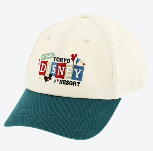 TDR - "Let's go to Tokyo Disney Resort" Collection x Mickey & Friends Cap/Hat (Release Date: April 25)