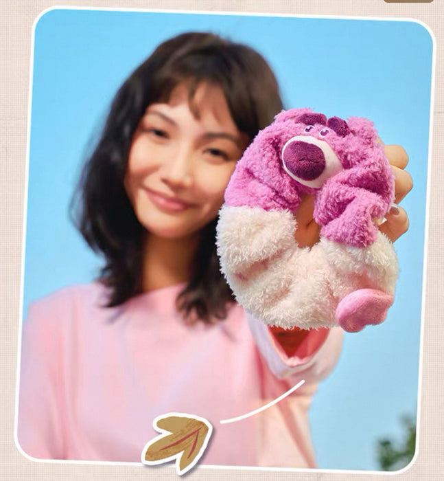 SHDS - 2025 Cute & Moving Fall Collection x Lotso & Strawberry Fluffy Hair Scrunchies (Release Date: Aug 26, 2025)