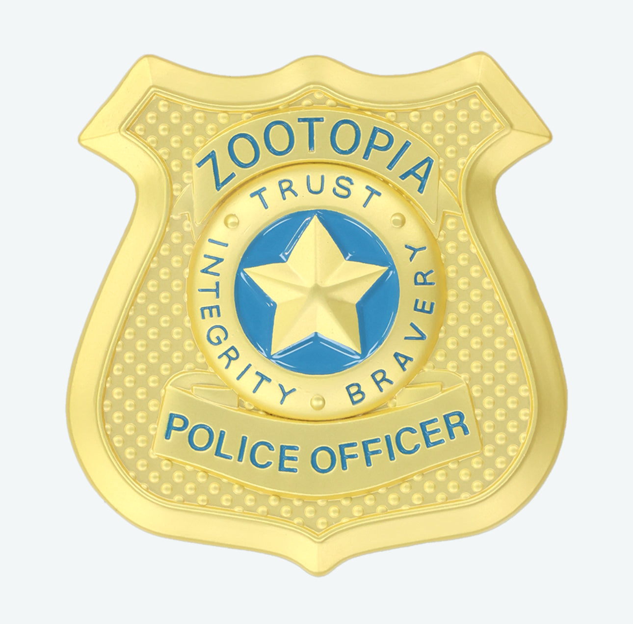TDR - Zootopia World Undercover Mission Collection x Judy Hopps Police Badge Shaped Brooch (Release Date: Nov 26, 2025)