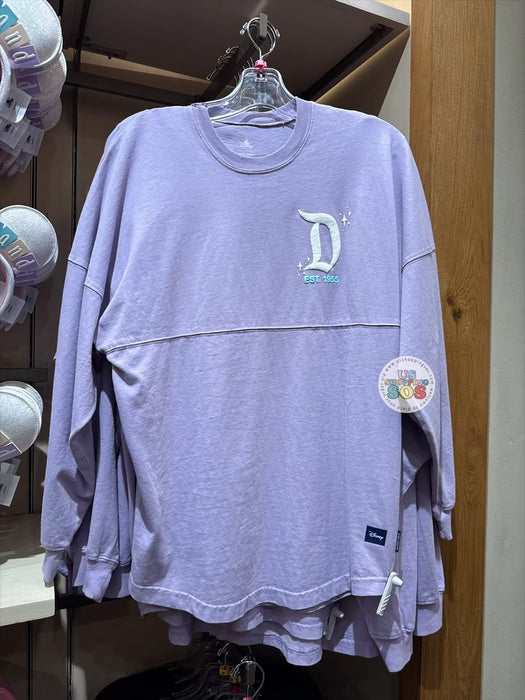 DLR/WDW - 2026 Spirit Jersey Disneyland Marquee Logo Lavender Pullover (Adult)