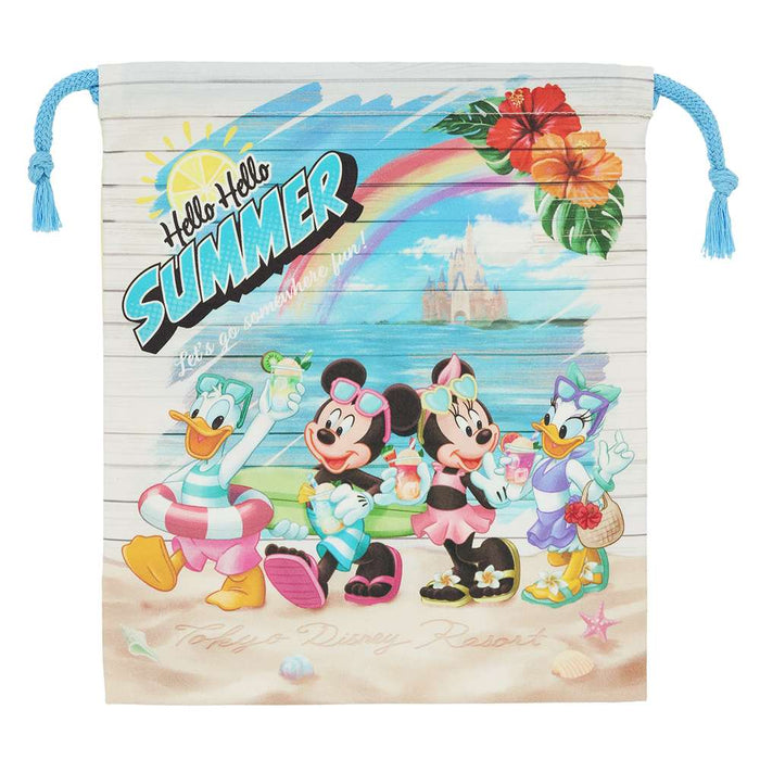 TDR - 2026 Mickey & Friends "Hello Hello Summer!!" Collection x Drawstring Bag (Release Date: Jun 11, 2026)