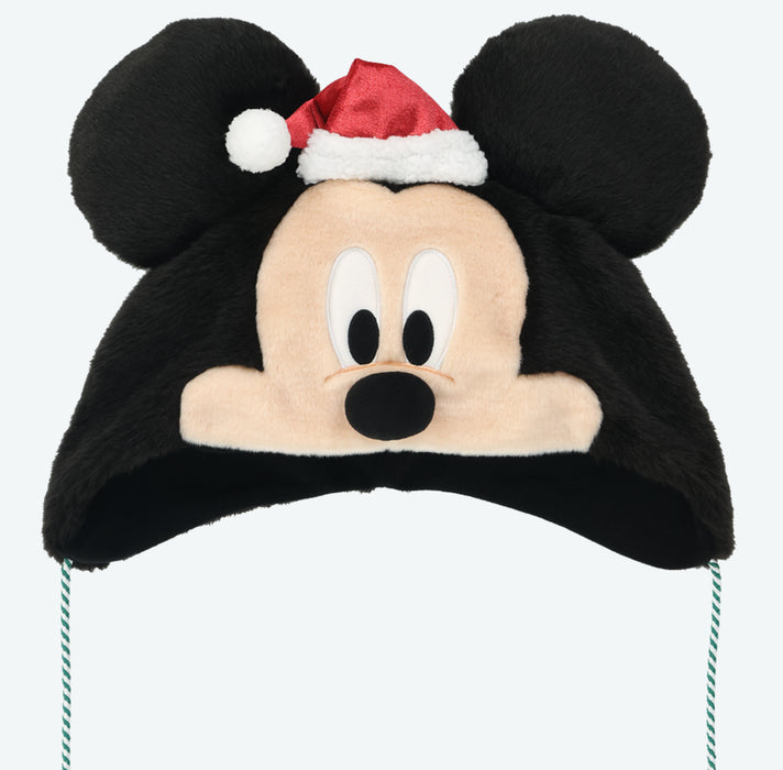 TDR - 2025 Mickey & Friends "Holly Jolly Christmas" Collection x Mickey Mouse with Christmas Themed Fan Cap for Adults (Release Date: Nov 10, 2025)