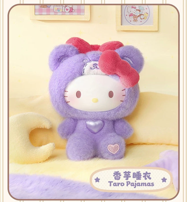 TOPTOY - Hello Kitty Teddy Pajamas Series Vinyl Plush Keychain Blind Box (Release Date: Sept 26, 2025)