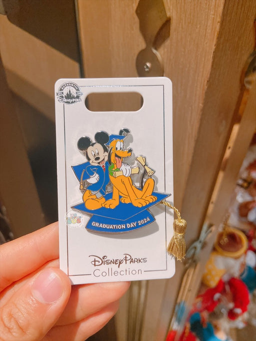 SHDL - Mickey Mouse & Pluto Graduation Day 2024 Pin
