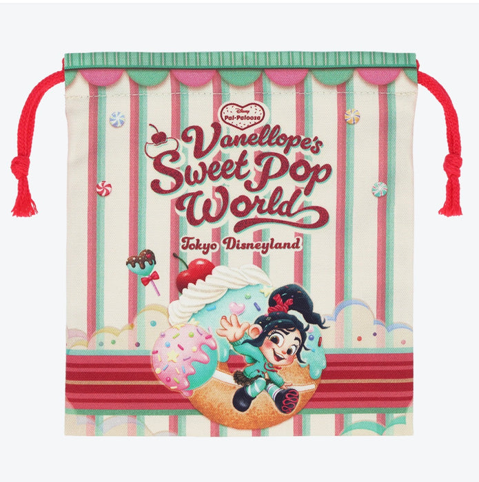 TDR - 2026 Vanellope Sweet Pop World Collection x Drawstring Bags Set of 3 (Release Date: Apr 8, 2026)