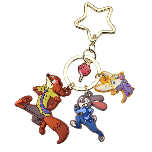 JDS - Key chain Fes x Judy Hopps, Nick Wilde, Finnick ‘Jara Jala’ Keychain