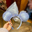 SHDL - Minnie Mouse Big Bow & Gemstone Headband (Color: Lilac Purple)