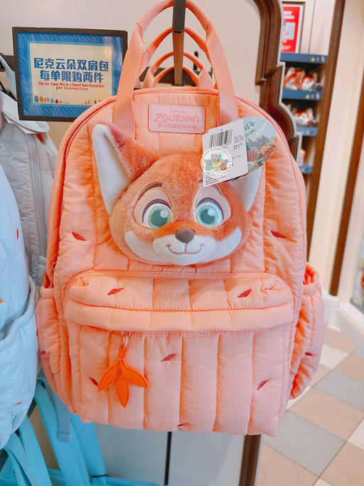 SHDL - 2026 Zootopia Nick Wilde Backpack with Clear Window