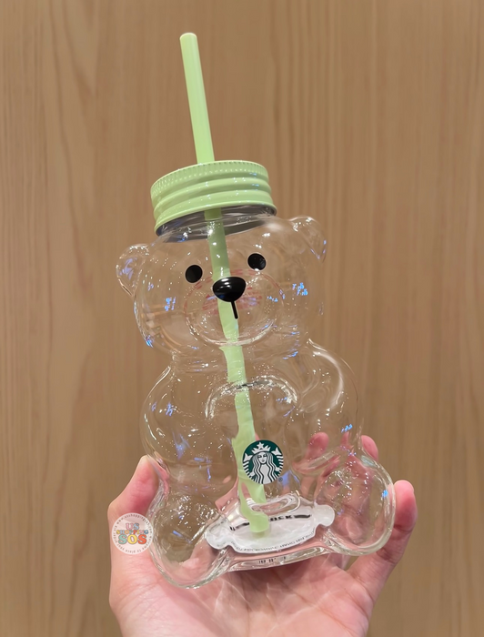 Starbucks China - Spring Pattern 2026 - Bearista Glass 600ml (Release Date: Mar 24, 2026)