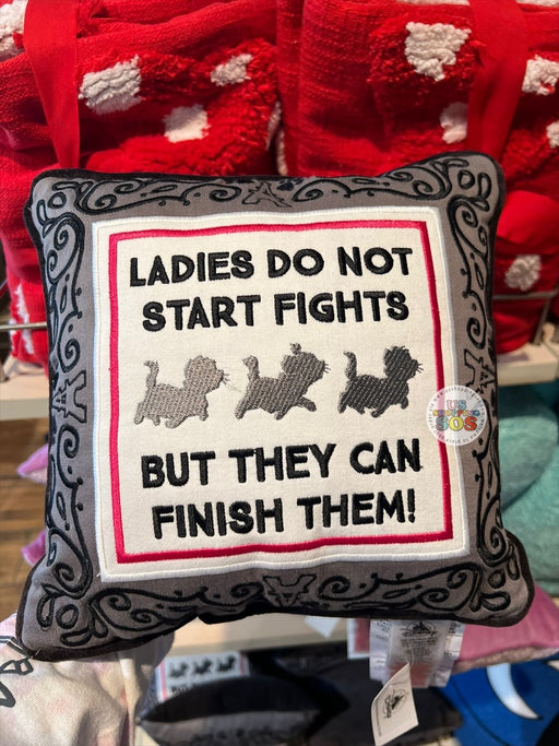 DLR/WDW - Disney Home - The Aristocats Marie “Ladies Do Not Start Fights…” Pillow Cushion