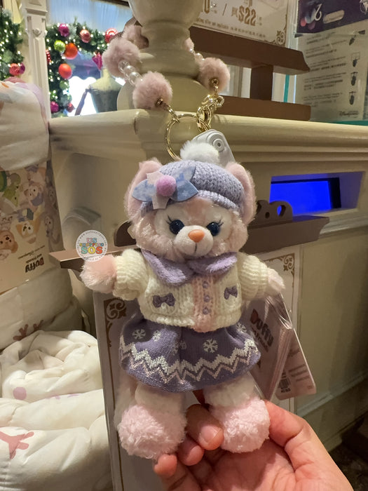 HKDL - 2025 Duffy and Friends Christmas Party x LinaBell Plush Keychain