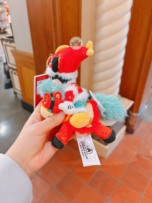 SHDL - 2026 Lunar New Year Mickey & Friends Collection x Mickey Mouse Plush Keychain