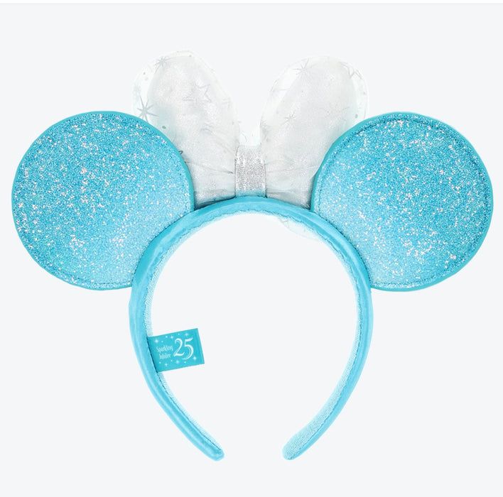 TDR - Tokyo DisneySea 25th Anniversary "Sparkling Jubilee" x Blue Ear Headband (Release Date: Apr 8, 2026)