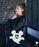 Japan Exclusive - Mickey Mouse Ghost Shaped Luminous Shoulder Bag