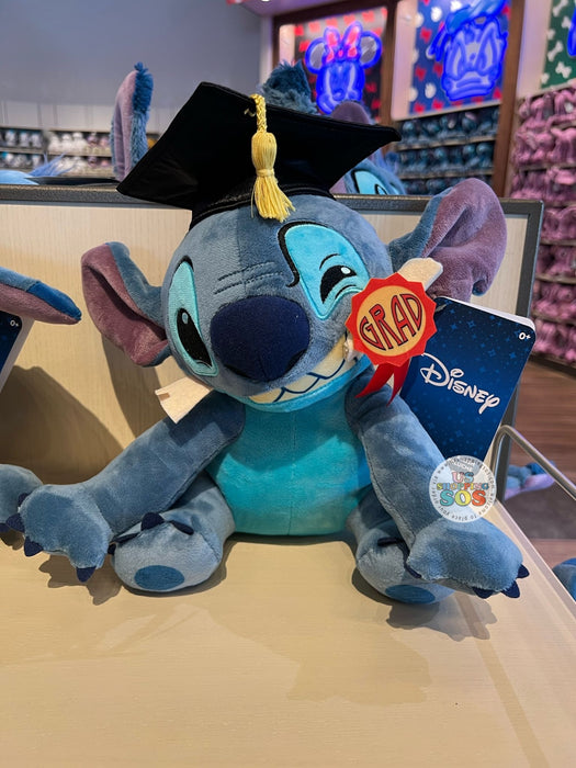 DLR/WDW - Class of 2025 - Stitch Graduation Plush Toy